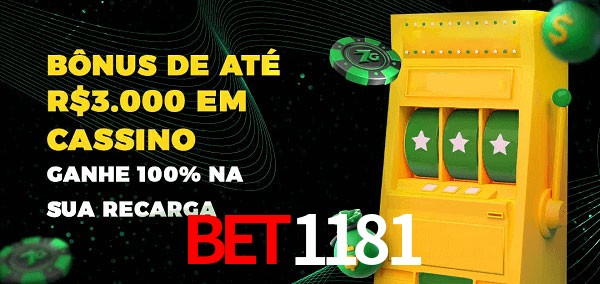 bet1181 melhor bônus de depósito